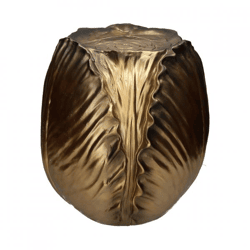 Beistelltisch „Tulipa“, goldfarben, 46,5 cm