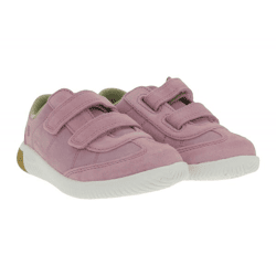 Bequeme KEEN Knx T-Toe DS Kinder Barfußschuhe mit Eco Anti-Odor-Technologie Echtleder-Schuhe Freizeit-Schuhe 1031271 Rosa