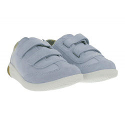 Bequeme KEEN Knx T-Toe DS Kinder Barfußschuhe mit Eco Anti-Odor-Technologie Echtleder-Schuhe Freizeit-Schuhe 1030825 Hell-Blau