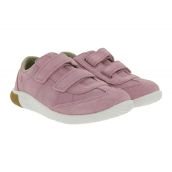 Bequeme KEEN Knx T-Toe DS Kinder Barfußschuhe mit Eco Anti-Odor-Technologie Echtleder-Schuhe Freizeit-Schuhe 1031268 Rosa