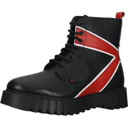 Comfortable Kickers Women's Lace-Up Ankle Boots 910624-50 83 Black