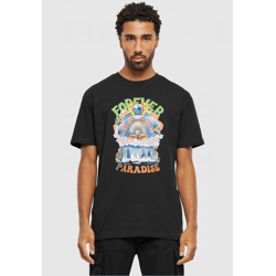 bequemes Mister Tee Herren T-Shirt Oversize 240 g/m² mit Baumwolle Schwarz