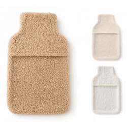 Boltze Abdeckung Teddy für Wärmflasche 34 cm 3 sortiert