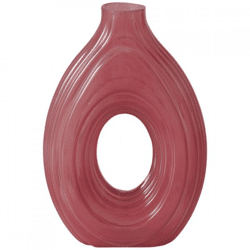 Boltze vaas Tiffy roze 27 cm