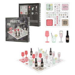 Brettspiel Party ca. 30x30cm
