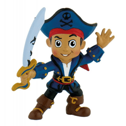 Bullyland 12889 - Disney Jake - Kapitän Jake - Spielfigur