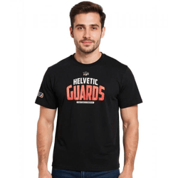 European League Of Football Helvetic Guards 1 T-Shirt schwarz