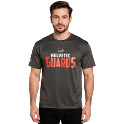 European League Of Football Helvetic Guards 5 T-Shirts tiefschwarz