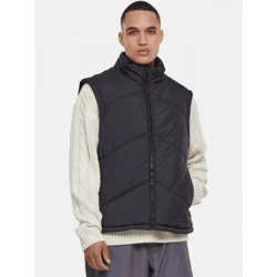 funktionale Urban Classics Herren Übergangs-Weste leicht gefütterte Jacke 78 g/m² Schwarz