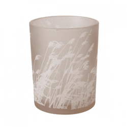 J-Line Tea Light Holder, Grass Beige, 12.5 cm
