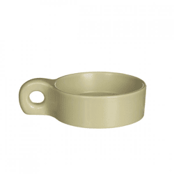 Kerzenhalter Chubby grün 13,5 cm
