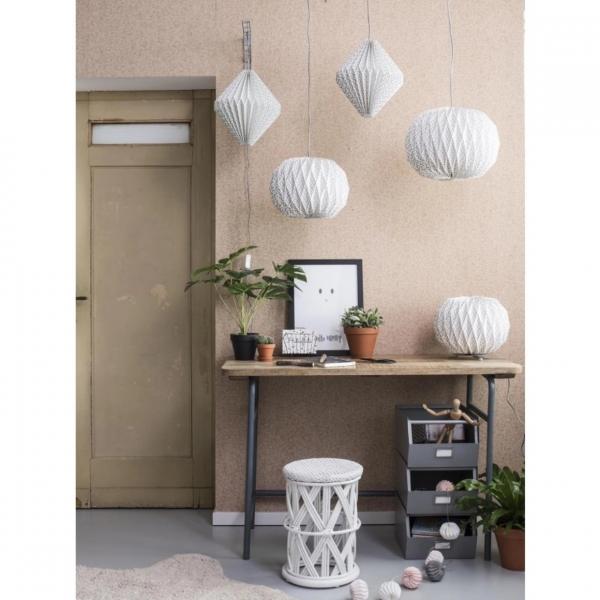 KidsDepot Hängeleuchte Ori Gami grau 100 cm