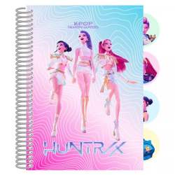 KPop Demon Hunters - Huntrix A6 Notizbuch - 15 cm