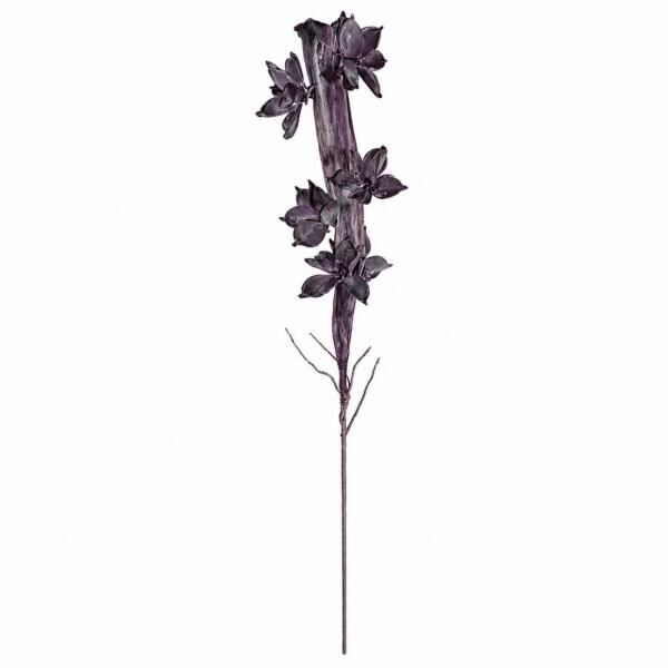 Künstlicher Zweig Schaumstoff bordeaux 100 cm