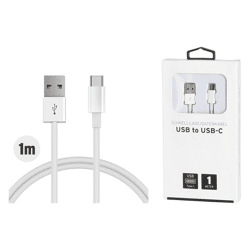 Ladekabel, USB to USB-C, 1 Meter