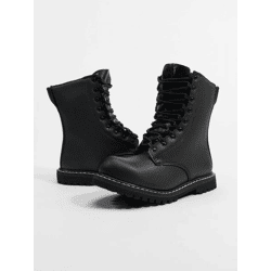 lässige Brandit Unisex Boots Schwarz