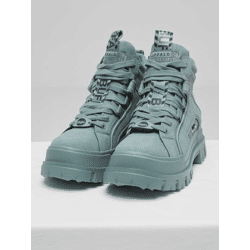 lässige Buffalo Damen Boots Blau