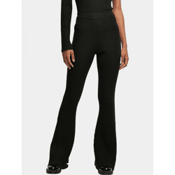 lässige URBAN CLASSICS Damen Hose 12 g/m² Schwarz