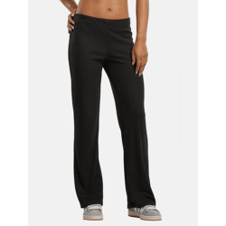 lässige Urban Classics Damen Jeans Schwarz