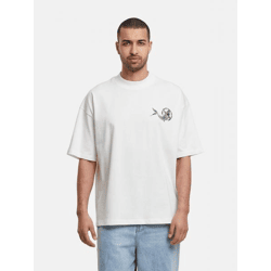 lässiges Carlo Colucci Herren T-Shirt mit Baumwolle Ecru-Weiß