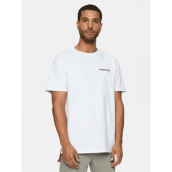 lässiges Forgotten Faces Herren T-Shirt Oversize 240 g/m² mit Baumwolle Weiß