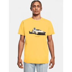 lässiges Mister Tee Herren T-Shirt 180 g/m² mit Baumwolle Gelb