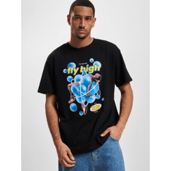 lässiges Mister Tee Herren T-Shirt Oversize 240 g/m² mit Baumwolle Schwarz