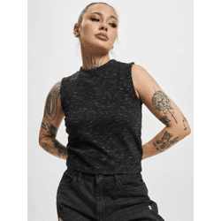 lässiges Urban Classics Damen T-Shirt 240 g/m² mit Baumwolle Schwarz/Weiß