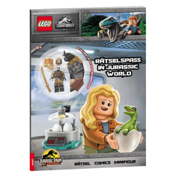 LEGO® Jurassic World™ - Rätselspaß in Jurassic World, m. 1 Beilage