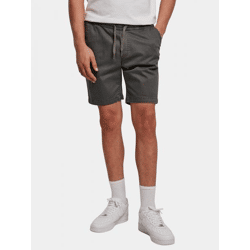 leichte URBAN CLASSICS Herren Shorts Stretch 270 g/m² mit Baumwolle Grau