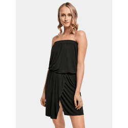 Lightweight Urban Classics Women's Stretch Dress, 170 g/m², Black