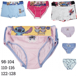 Licensed Underwear for Boys/Girls: Assorted 4-Piece Set