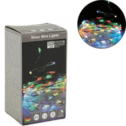 Lichterkette 320 LED EU-Stecker mehrfarbig 32 Meter
