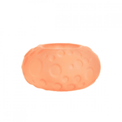Light & Living Finley tea light holder glass orange 10 cm