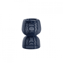 Light & Living Teelichthalter Aroha, blau, 17 cm