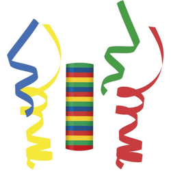 Luftschlangen - Party Streamers - bunt