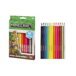 Minecraft - Jumbo Bleistifte - 12 Farben