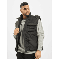 moderne Brandit Herren Jacke Reißverschluss Klettverschluss Schwarz