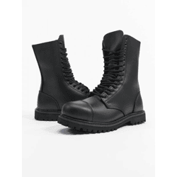 moderne Brandit Unisex Boots Schwarz