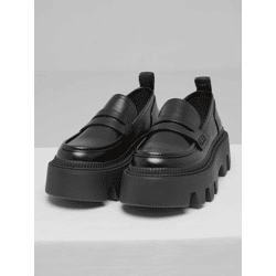 moderne Buffalo Damen Sneaker Schwarz