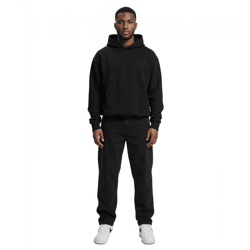 moderne DEF Herren Jeans Reißverschluss Loose Fit Baumwoll-Jeans DFJS193-00709-0014 Schwarz