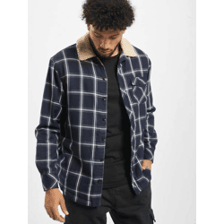 moderne URBAN CLASSICS Herren Jacke 300 g/m² Navy/Weiß