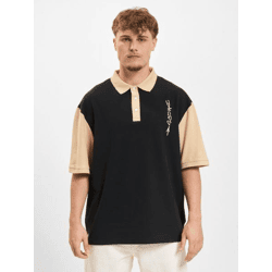 modernes Dangerous DNGRS Herren T-Shirt 220 g/m² mit Baumwolle Schwarz/Beige