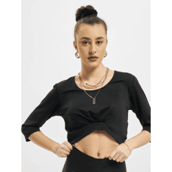 modernes Urban Classics Damen T-Shirt Stretch 230 g/m² Schwarz