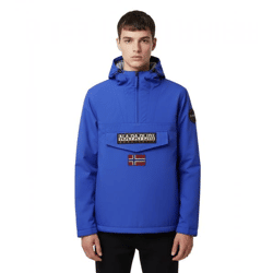 NAPAPIJRI Rainforest Water-Repellent Anorak Jacket, Winter Jacket NP0A4GMCB3B1 Royal Blue