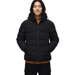 NAPAPIJRI Terez Men's Quilted Puffer Jacket with THERMOFIBRE Insulation Winter Jacket Puffer Jacket NP0A88TG9411 Black