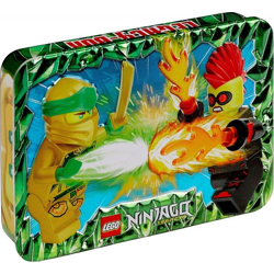 Ninjago Set - Tin Dose + 4 Booster Packung 