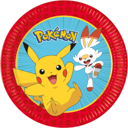 Pokemon - 8 Next Generation Pappteller - 23 cm