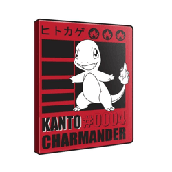 Pokemon Charmander 9 Pocket Portfolio