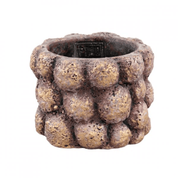 PTMD Gen S Flower Pot, Brown, 12 cm
